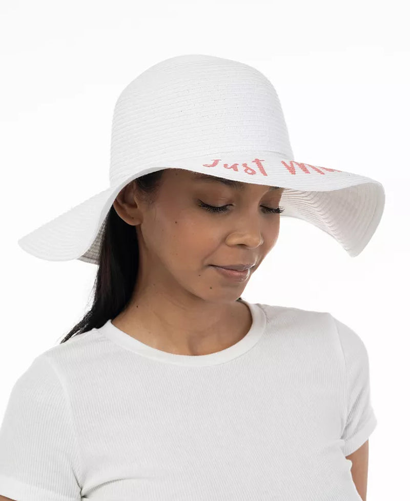 Women'S Just Married Floppy Hat